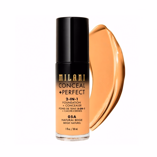 Base Corretivo Milani Conceal + Perfect 2-In-1 05A Natural Beige...