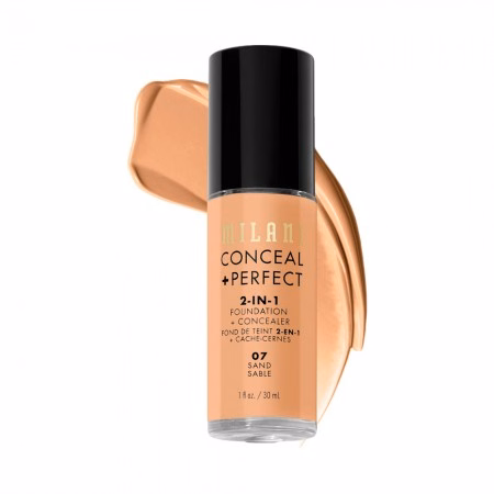 Base e Corretivo Milani Conceal + Perfect 2-In-1 07 Sand 30ml