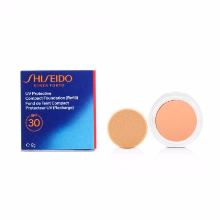 Base em Pó Shiseido UV Protective SPF30 Refill Medium Beige