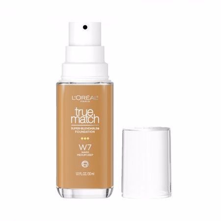 Base Facial L'Oréal True Match Super-Blendable W7 Warm Medium Deep