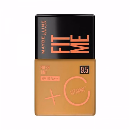 Base Facial Maybelline Fit Me Fresh Tint Vitamin C+ SPF50 9.5 30ml