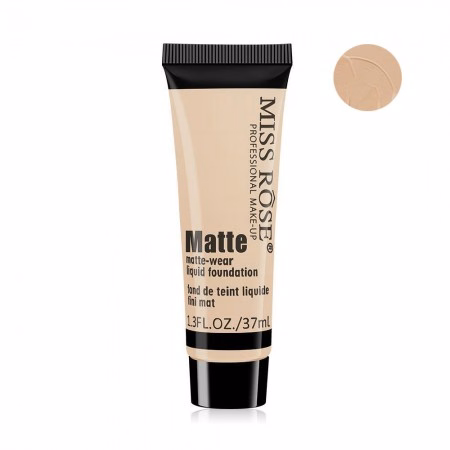 Base Facial Miss Rõse Matte 7601-039N Beige 6