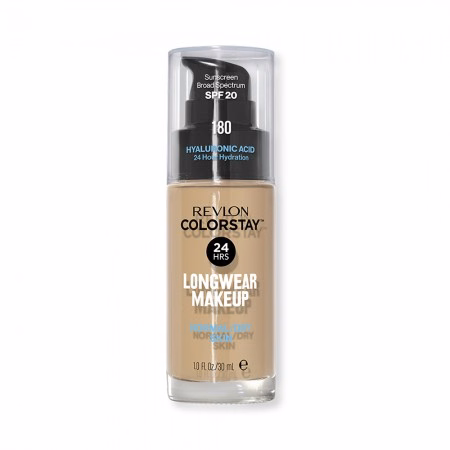 Base Facial Revlon ColorStay Normal Dry Skin 180 Sand Beige