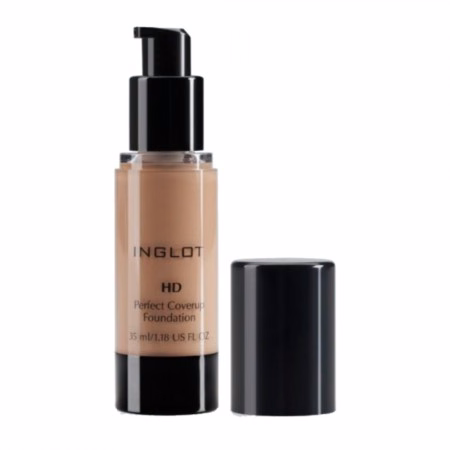 Base Líquida Inglot HD Perfect Coverup N74 Unissex 35ml