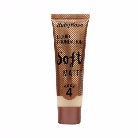 Base Líquida Ruby Rose Soft Matte HB-8050 Nude 4 29ml