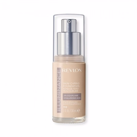 Base Líquida Revlon Illuminance Skin-Caring com Ácido Hialurônico 113 Ivory 30ml