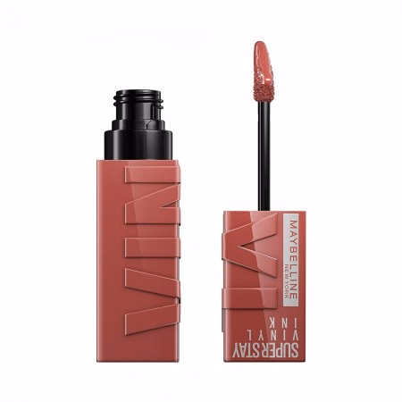 Batom Líquido Maybelline SuperStay Vinyl Ink 115 Peppy 4,2ml