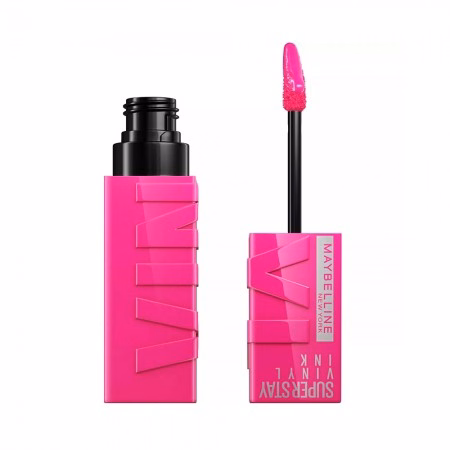 Batom Líquido Maybelline SuperStay Vinyl Ink 150 Striking