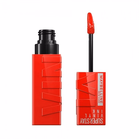 Batom Líquido Maybelline SuperStay Vinyl Ink 25 Red-Hot 4,2ml