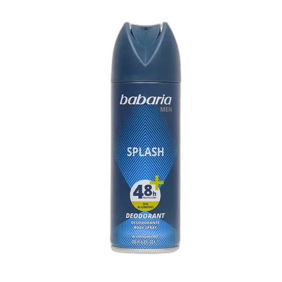 Desodorante Babaria Body Spray Splash Sin Aluminio 200ML