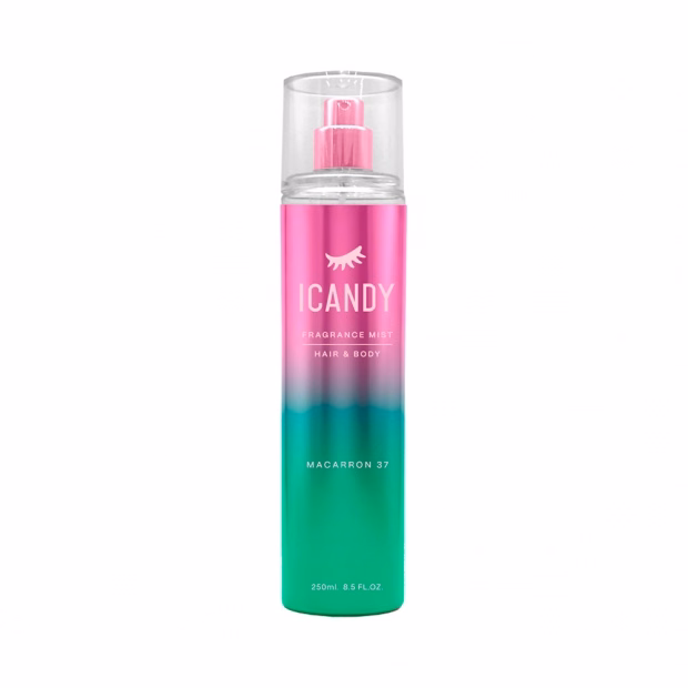 Body Splash para Corpo e Cabelo ICANDY Macaron 37 250ml