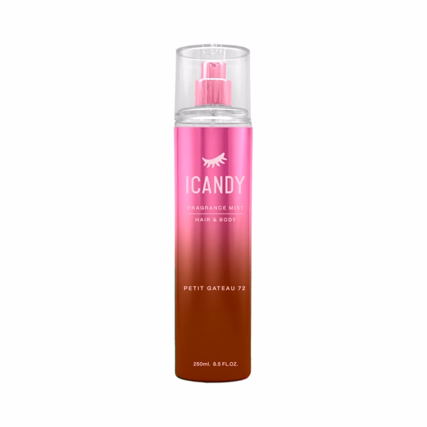 Body Splash para Corpo e Cabelo ICANDY Petit Gateau 72 250ml