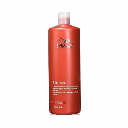 Condicionador Wella Brilliance Fine-Normal 1L