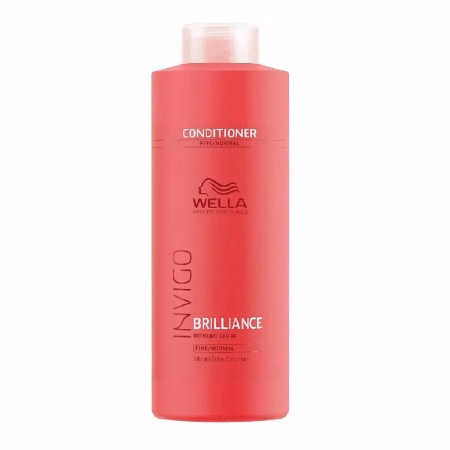 Wella Professionals Invigo Color Brilliance Condicionador Cabelos Finos a Normais 1000ml