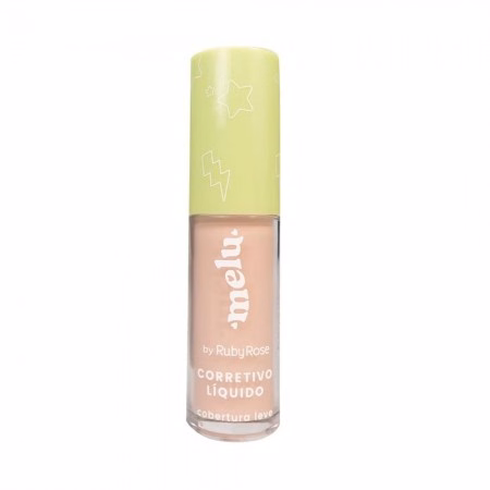 Corretivo Facial Líquido Ruby Rose Melu HB-8104 Cor 01 7,5ml