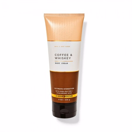 Creme Hidratante Corporal Bath & Body Works Coffee & Whiskey Masculino 226g