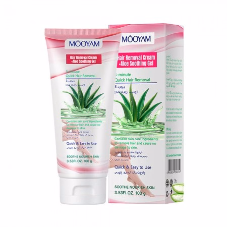 Creme de Depilaçâo Móoyam com Aloe Vera 100g