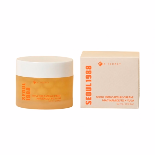 Creme Facial K-Secret Seoul 1988 Capsule Cream Niacinamida 5% +...