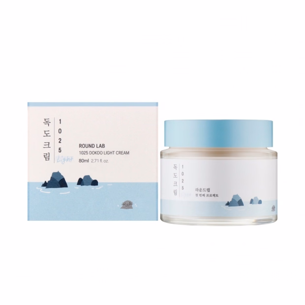 Creme Facial Leve Round Lab 1025 Dokdo 80ml