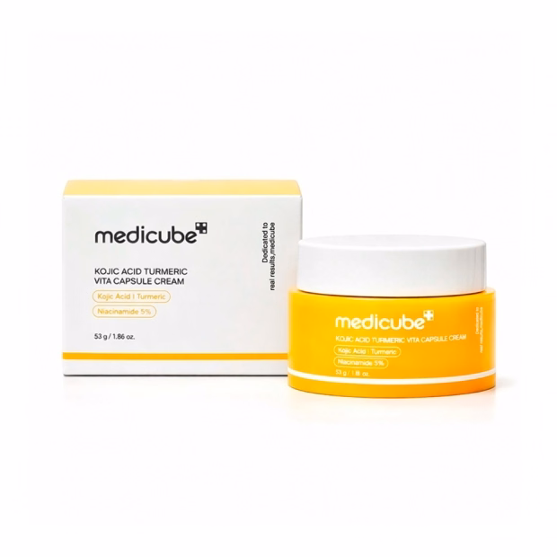 Creme Facial Medicube Kojic Acid Turmeric Vita Capsule Cream 53g