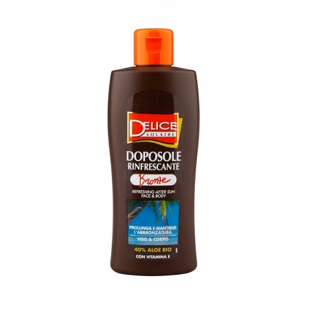 Creme Pos-Sol Delice Solaire Refreshing Bronze para Rosto e Corpo...