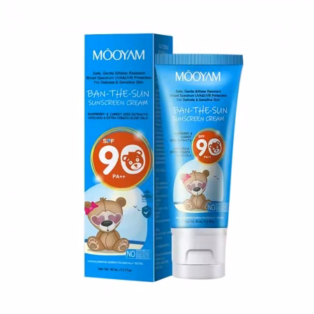 Creme Protetor Solar Móoyam BAN THE SUN Suncreen SPF90 40ml