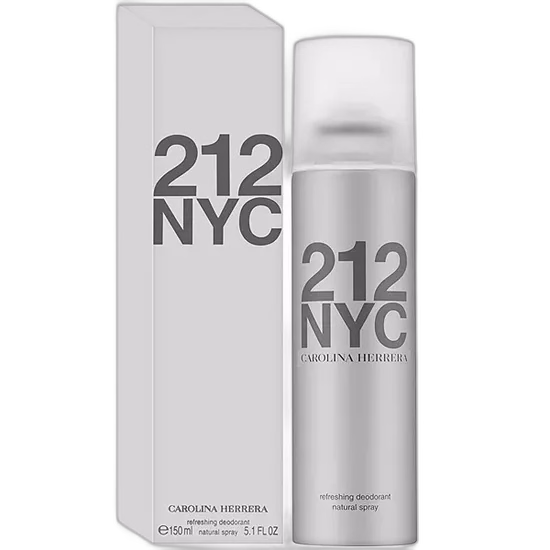 Desodorante Aerosol Carolina Herrera 212 Men NYC 150ML