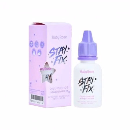 Diluidor de Maquiagem Stay Fix Ruby Rose 120ml
