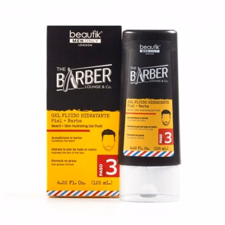 Gel Fluido Hidratante Beautik Men The Barber Longe & Co. Pele +...