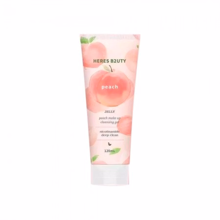 Gel Removedor de Maquiagem Here's B2uty Peach Jelly 120ml