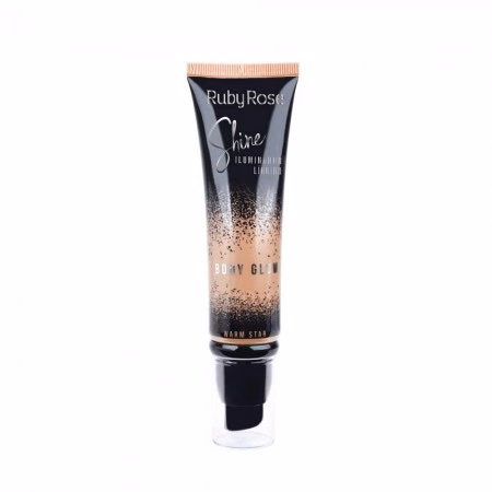 Iluminador Corporal Ruby Rose Shine Body Glow 3 - 120ml