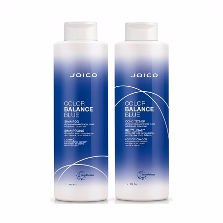 Kit Capilar Joico Balance Blue  Shampoo + Condicionador 1L
