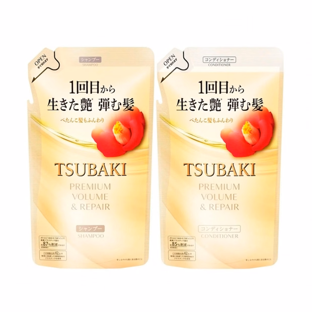 Kit Capilar Shiseido Tsubaki Premium Volume & Repair Shampoo +...