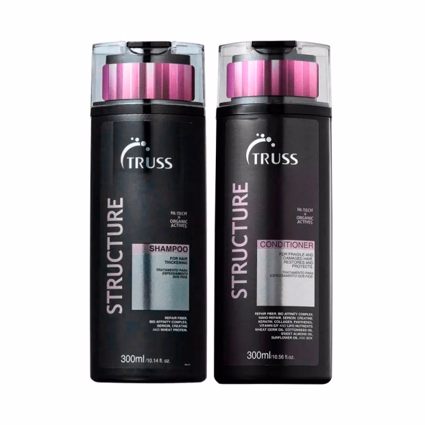 Kit Truss Structure Shampoo 300ml + Condicionador 300ml