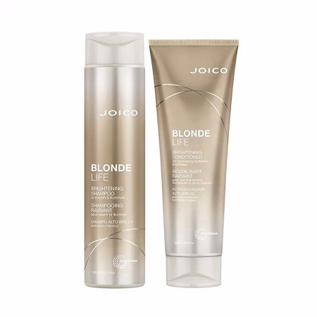 Kit Joico Blonde Life Brightening Shampoo 300ml + Condicionador 250ml
