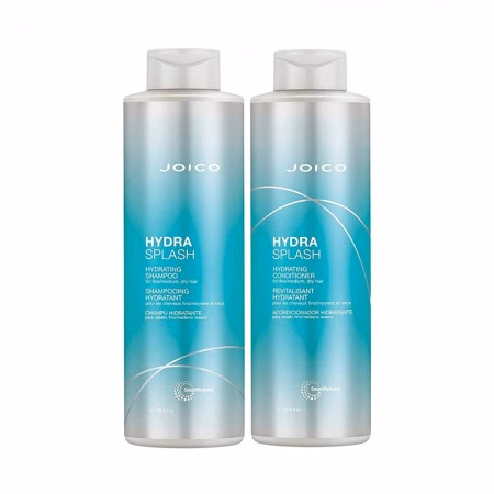 Kit Joico Hydra Splash Hidratação Intensa Shampoo 1000ml + Condicionador 1000ml