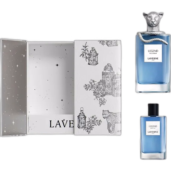 Kit Perfume Laverne Legend Collection Edp - Masculino 100ML + Body Mist 50ML