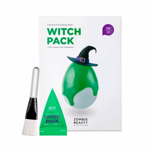 Kit Máscaras Faciais SKIN1004 Zombie Beauty Witch Pack 4g x 16pcs