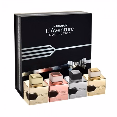Kit Perfume Al Haramain L'Aventura Collection 4pcs