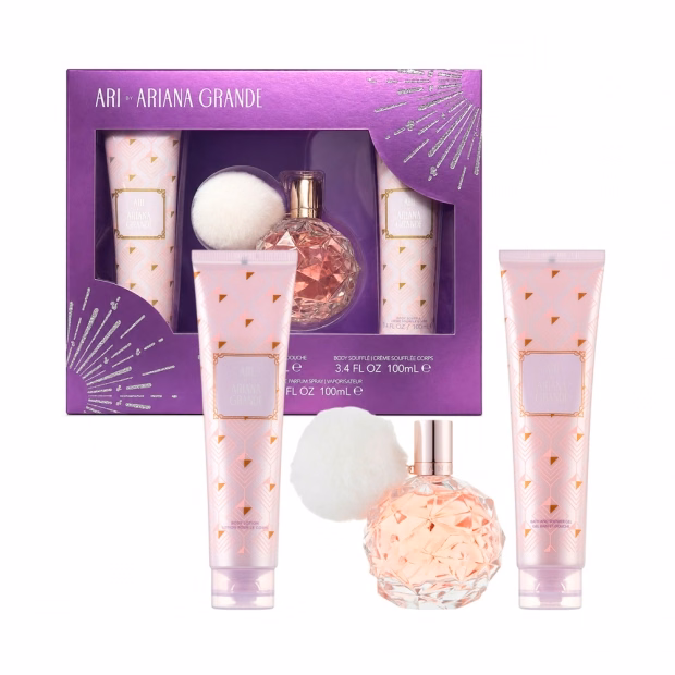 Kit Perfume Ariana Grande Ari Feminino 3pcs 0710