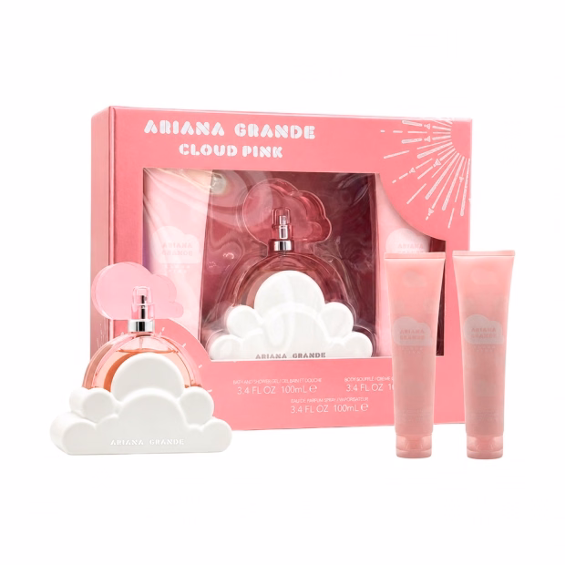 Kit Perfume Ariana Grande Cloud Pink Feminino 3pcs