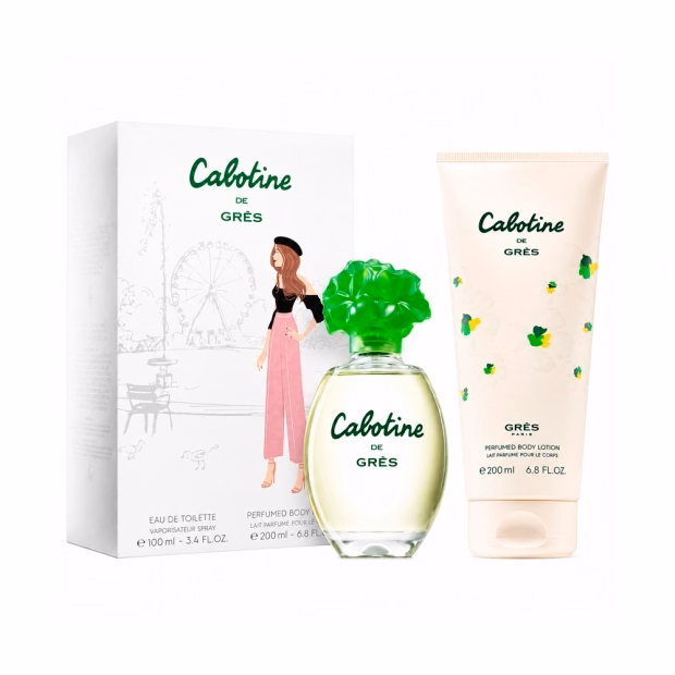 Kit Perfume Cabotine de Grés EDT 100ml + Body Lotion 200ml