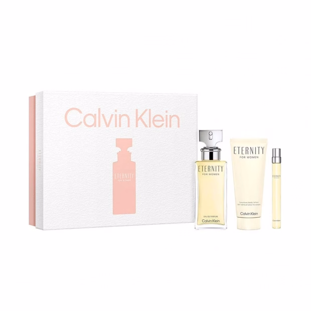 Kit Perfume Calvin Klein Eternity Feminino 3pcs