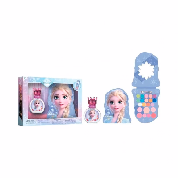 Kit Perfume Infantil Air-Val Disney Frozen EDT 50ml + Paleta de...