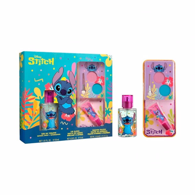 Kit Perfume Infantil Air-Val Disney Stitch Feminino 3pcs