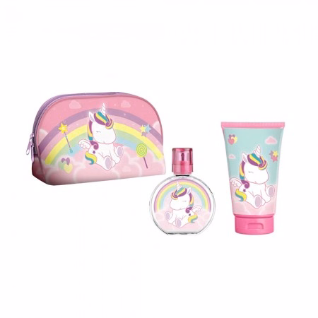 Kit Perfume Infantil Air-Val Eau my Unicorn Feminino 3pcs