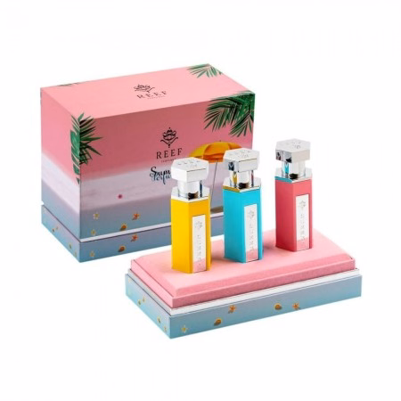 Kit Perfume Reef Summer Collection EDP Feminino 3pcs