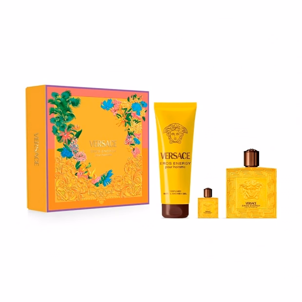 Kit Perfume Versace Eros Energy Masculino 3pcs