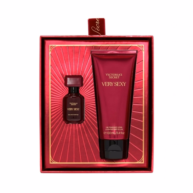 Kit Perfume Victoria's Secret Very Sexy Feminino (Eau de Parfum 100ml + Lotion 100ml)
