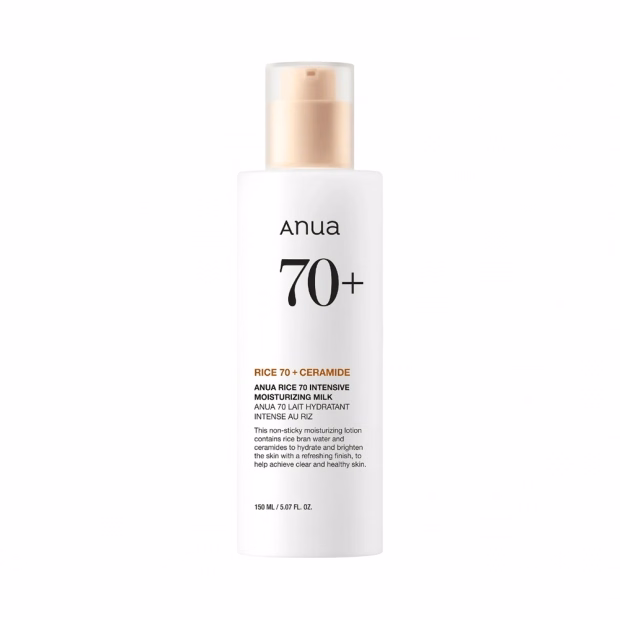 Leite Hidratante Facial ANUA Rice 70 Intensive 150ml
